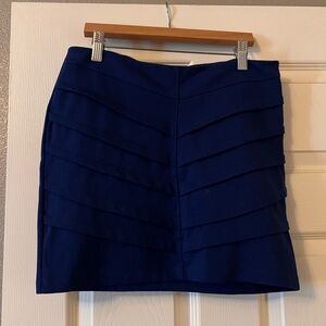 Elegant Navy Blue Skirt